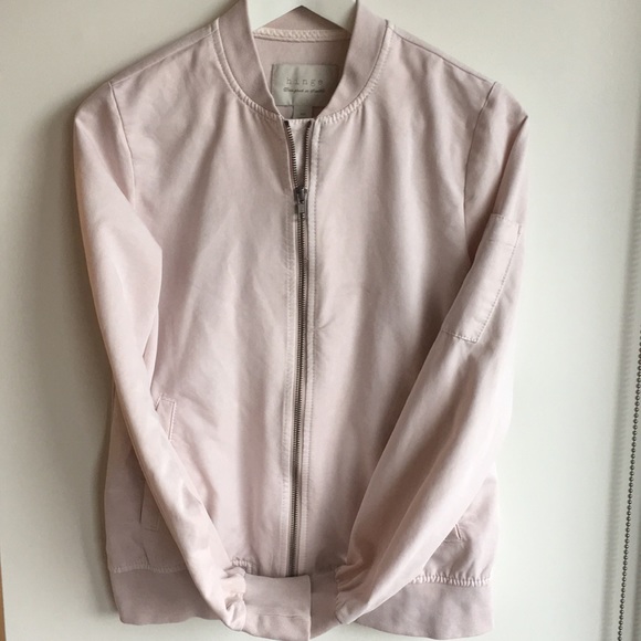 Blush Bomber Jacket - Picture 2 of 9